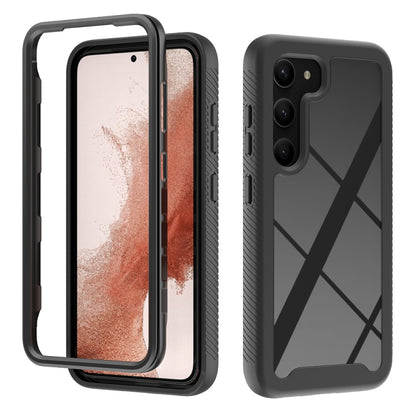 Two-layer Integrated Transparent TPU + PC Protective Phone Case, For Samsung Galaxy S23 Ultra 5G, For Samsung Galaxy S23+ 5G, For Samsung Galaxy S23 5G