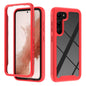 Two-layer Integrated Transparent TPU + PC Protective Phone Case, For Samsung Galaxy S23 Ultra 5G, For Samsung Galaxy S23+ 5G, For Samsung Galaxy S23 5G