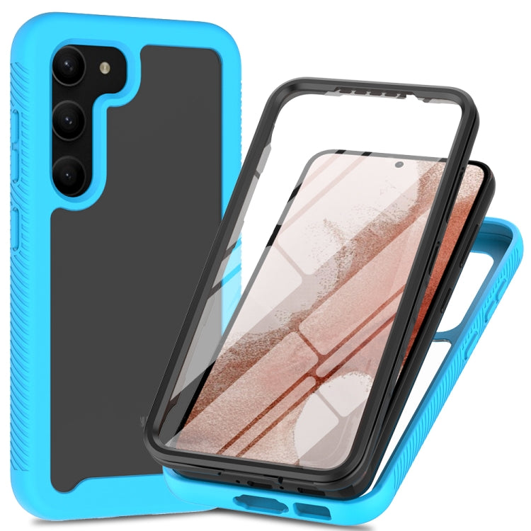 Two-layer Integrated Transparent TPU + PC + PET Protective Phone Case, For Samsung Galaxy S23 Ultra 5G, For Samsung Galaxy S23+ 5G, For Samsung Galaxy S23 5G