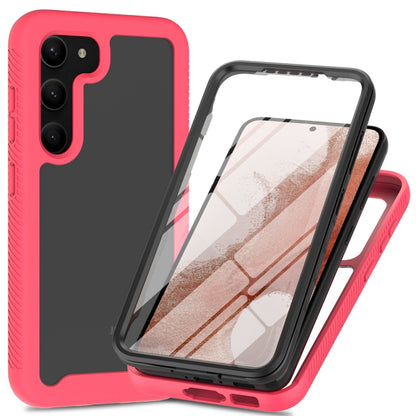 Two-layer Integrated Transparent TPU + PC + PET Protective Phone Case