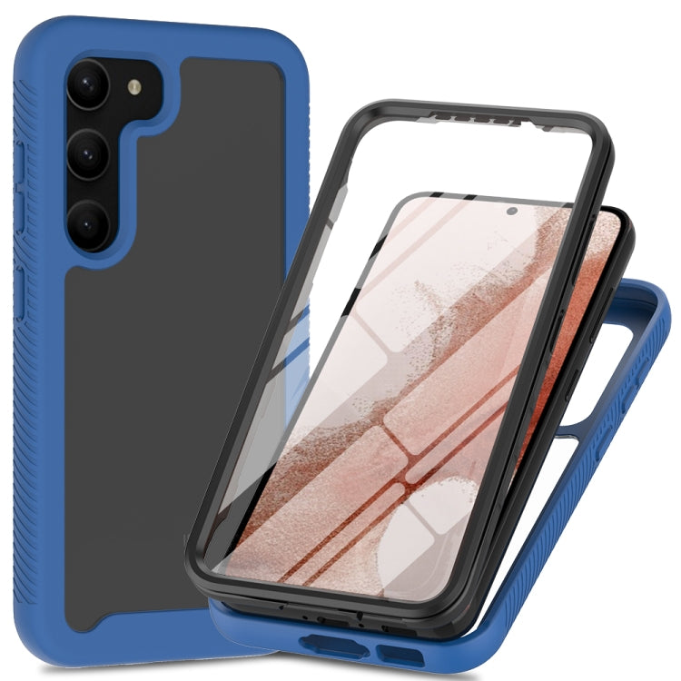Two-layer Integrated Transparent TPU + PC + PET Protective Phone Case, For Samsung Galaxy S23 Ultra 5G, For Samsung Galaxy S23+ 5G, For Samsung Galaxy S23 5G