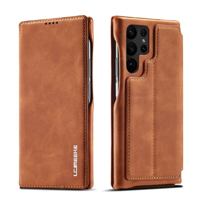 LC.IMEEKE Hon Ancient Series Horizontal Flip Leather Phone Case