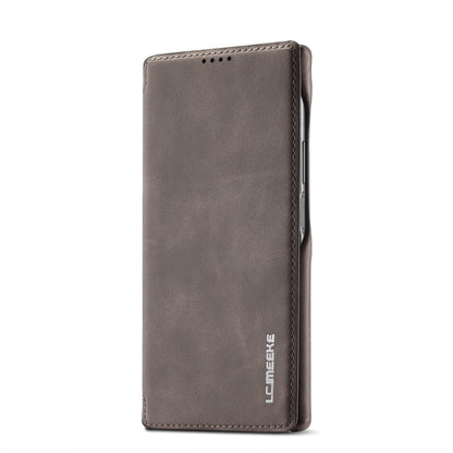 LC.IMEEKE Hon Ancient Series Horizontal Flip Leather Phone Case, For Samsung Galaxy S23 Ultra 5G