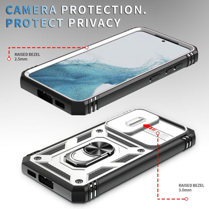 Sliding Camera Cover TPU + PC Phone Case