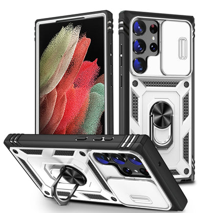 Sliding Camera Cover TPU + PC Phone Case