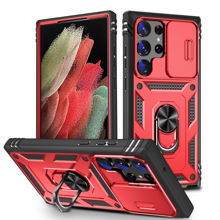 Sliding Camera Cover TPU + PC Phone Case