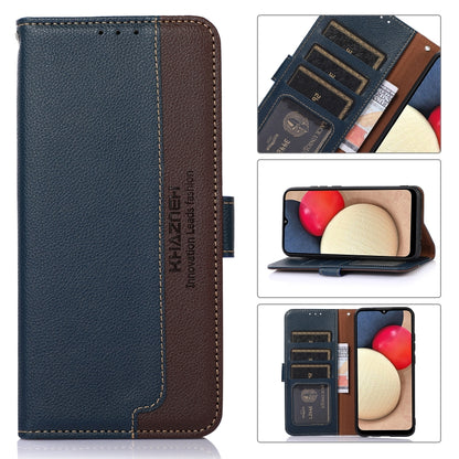KHAZNEH Litchi Texture Leather RFID Phone Case, For Nokia X30 5G, For Samsung Galaxy A54 5G