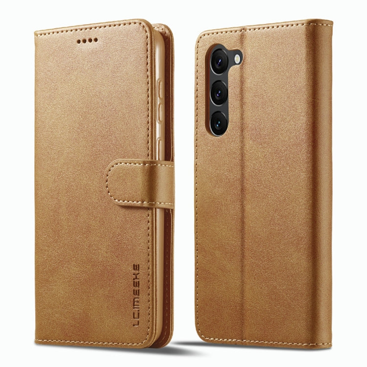 LC.IMEEKE Calf Texture Horizontal Flip Leather Phone Case