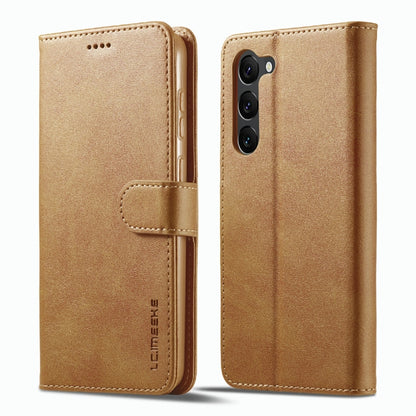 LC.IMEEKE Calf Texture Horizontal Flip Leather Phone Case