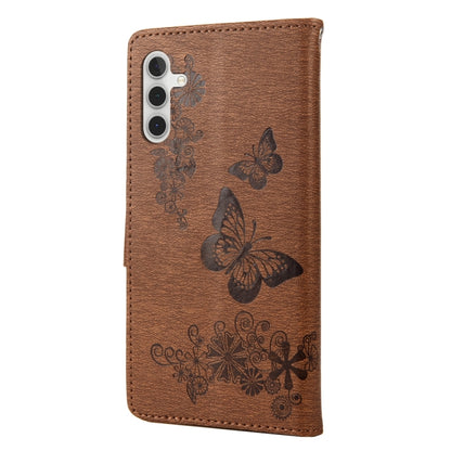 Butterfly Embossed Horizontal Flip Leather Phone Case