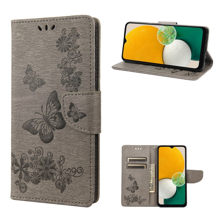 Butterfly Embossed Horizontal Flip Leather Phone Case