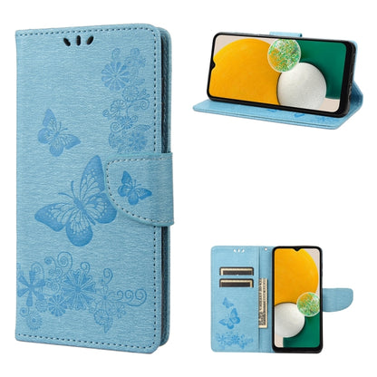 Butterfly Embossed Horizontal Flip Leather Phone Case