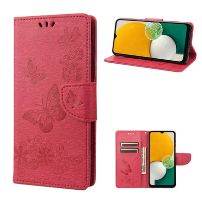 Butterfly Embossed Horizontal Flip Leather Phone Case