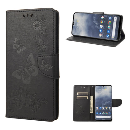 Butterfly Embossed Horizontal Flip Leather Phone Case