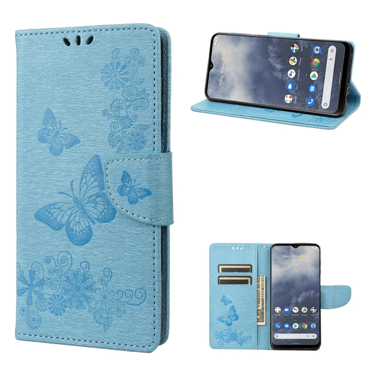 Butterfly Embossed Horizontal Flip Leather Phone Case