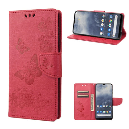 Butterfly Embossed Horizontal Flip Leather Phone Case