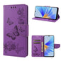 Butterfly Embossed Horizontal Flip Leather Phone Case