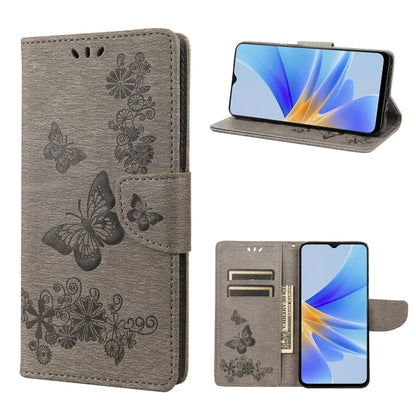 Butterfly Embossed Horizontal Flip Leather Phone Case