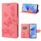 Butterfly Embossed Horizontal Flip Leather Phone Case, For Samsung Galaxy A54 5G, For Nokia G60, For OPPO A17