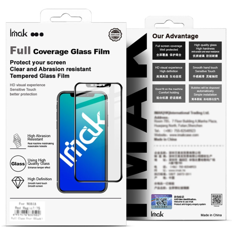 imak 9H Surface Hardness Full Screen Tempered Glass Film Pro+ Series, For Honor X8 5G, For OnePlus Nord N300 5G, For OPPO A17 4G Global, For OPPO K10 5G India/A77 5G 2022, For Realme V23i 5G, For Xiaomi Redmi A1 4G, For Xiaomi Redmi Note 12 Pro 5G Indi...