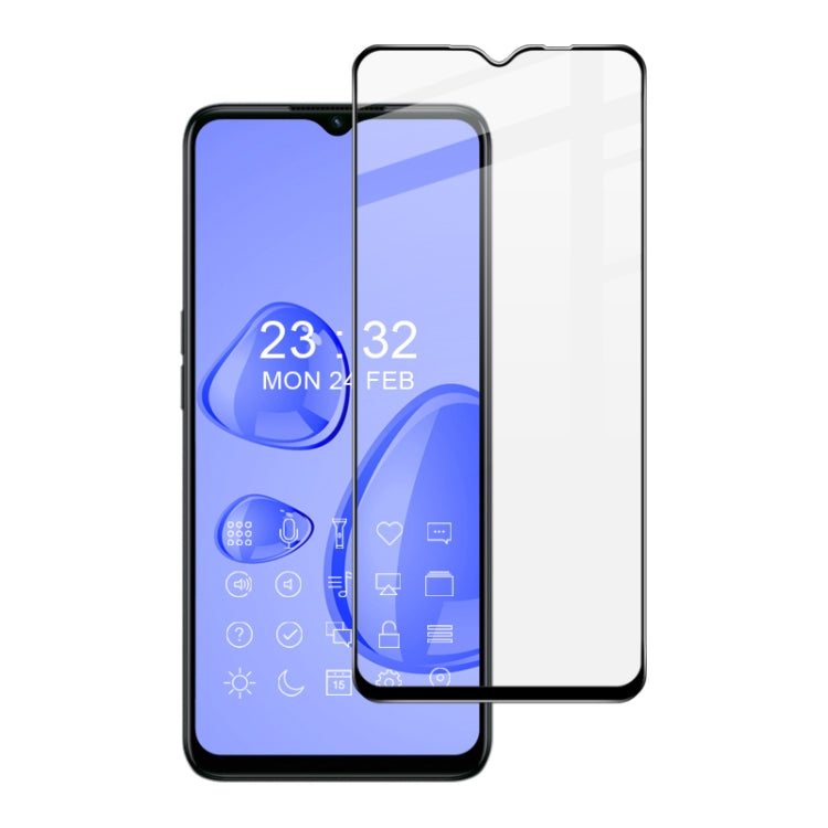 imak 9H Surface Hardness Full Screen Tempered Glass Film Pro+ Series, For Honor X8 5G, For OnePlus Nord N300 5G, For OPPO A17 4G Global, For OPPO K10 5G India/A77 5G 2022, For Realme V23i 5G, For Xiaomi Redmi A1 4G, For Xiaomi Redmi Note 12 Pro 5G Indi...