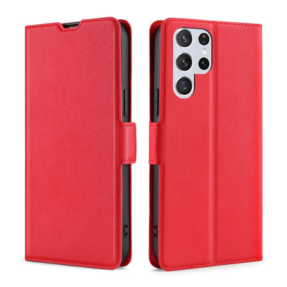 Ultra-thin Voltage Side Buckle Horizontal Flip Leather Phone Case