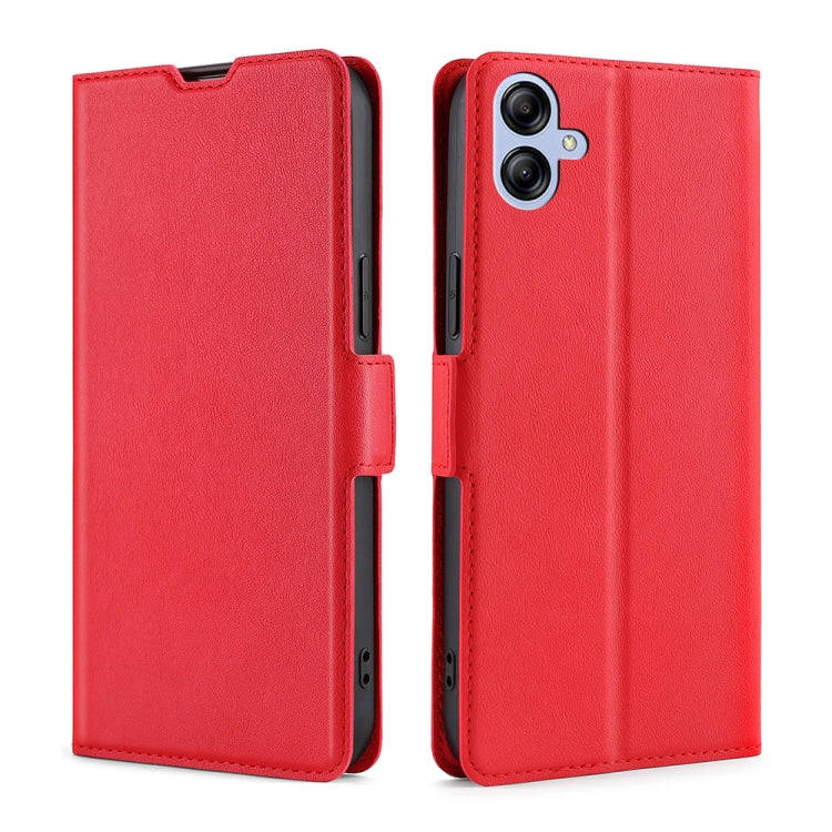 Ultra-thin Voltage Side Buckle Horizontal Flip Leather Phone Case
