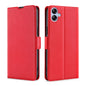 Ultra-thin Voltage Side Buckle Horizontal Flip Leather Phone Case