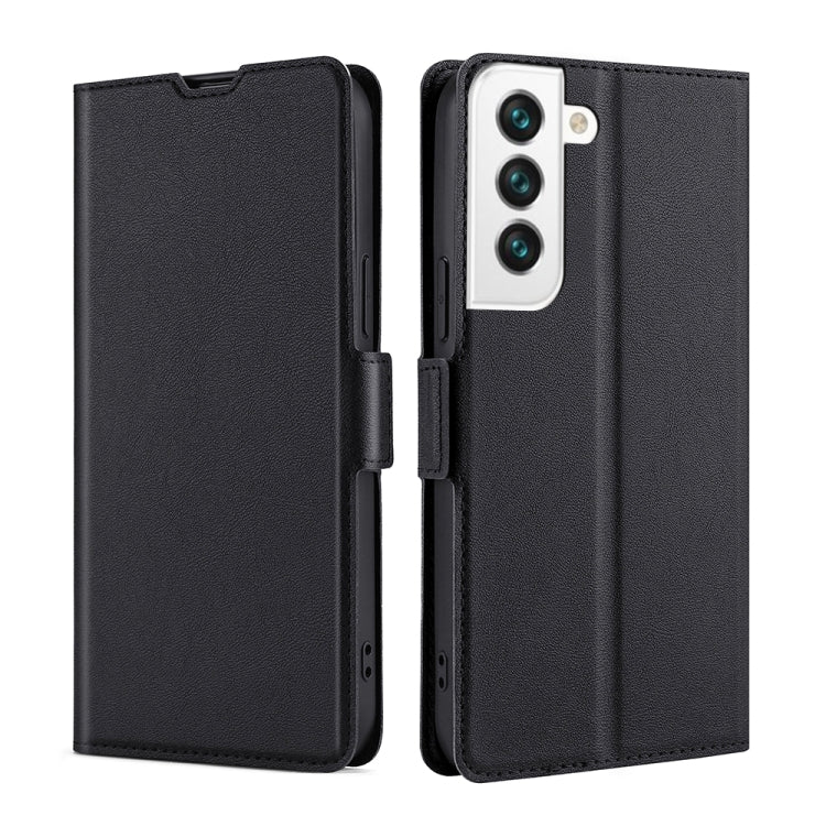 Ultra-thin Voltage Side Buckle Horizontal Flip Leather Phone Case