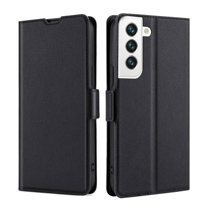 Ultra-thin Voltage Side Buckle Horizontal Flip Leather Phone Case