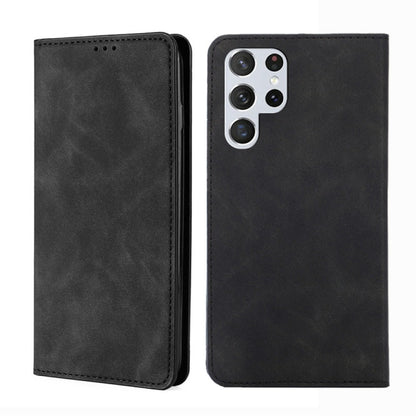 Skin Feel Magnetic Horizontal Flip Leather Phone Case, For Samsung Galaxy S23 5G, For Samsung Galaxy S23 Ultra 5G, For Samsung Galaxy A04E, For Samsung Galaxy S23+ 5G