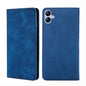 Skin Feel Magnetic Horizontal Flip Leather Phone Case