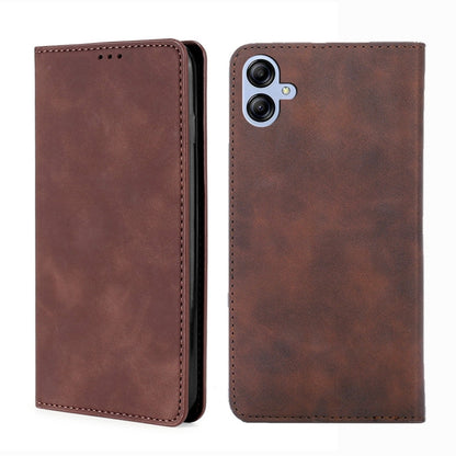 Skin Feel Magnetic Horizontal Flip Leather Phone Case, For Samsung Galaxy S23 5G, For Samsung Galaxy S23 Ultra 5G, For Samsung Galaxy A04E, For Samsung Galaxy S23+ 5G