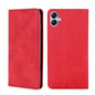 Skin Feel Magnetic Horizontal Flip Leather Phone Case