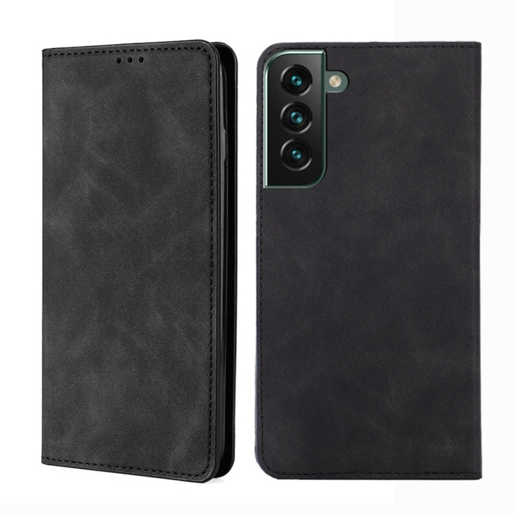 Skin Feel Magnetic Horizontal Flip Leather Phone Case, For Samsung Galaxy S23 5G, For Samsung Galaxy S23 Ultra 5G, For Samsung Galaxy A04E, For Samsung Galaxy S23+ 5G