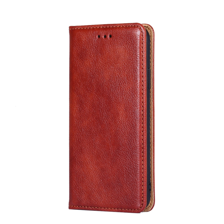 Gloss Oil Solid Color Magnetic Leather Phone Case, For Samsung Galaxy S23 5G, For Samsung Galaxy S23 Ultra 5G, For Samsung Galaxy S23+ 5G, For Samsung Galaxy A04E