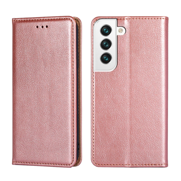 Gloss Oil Solid Color Magnetic Leather Phone Case, For Samsung Galaxy S23 5G, For Samsung Galaxy S23 Ultra 5G, For Samsung Galaxy S23+ 5G, For Samsung Galaxy A04E