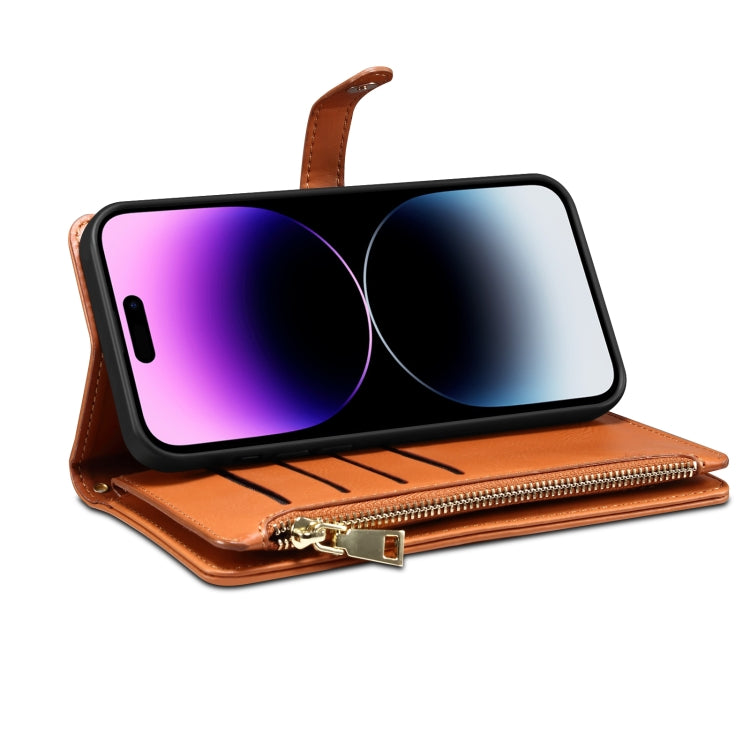 ESEBLE Star Series Lanyard Zipper Wallet RFID Leather Case, For Samsung Galaxy Note20 Ultra, For Samsung Galaxy Note20, For Samsung Galaxy S21 FE 5G, For Samsung Galaxy S21 Ultra 5G, For Samsung Galaxy S21 5G, For Samsung Galaxy S21+ 5G����������������...