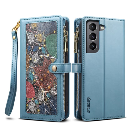 ESEBLE Star Series Lanyard Zipper Wallet RFID Leather Case, For Samsung Galaxy Note20 Ultra, For Samsung Galaxy Note20, For Samsung Galaxy S21 FE 5G, For Samsung Galaxy S21 Ultra 5G, For Samsung Galaxy S21 5G, For Samsung Galaxy S21+ 5G����������������...