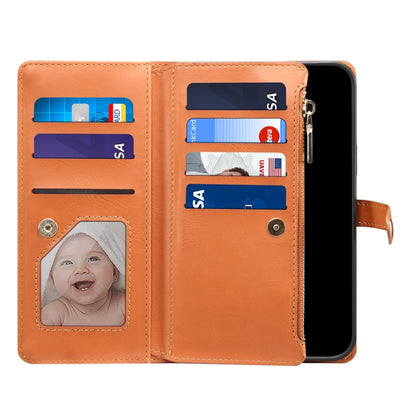 ESEBLE Star Series Lanyard Zipper Wallet RFID Leather Case, For Samsung Galaxy S22 5G