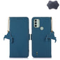 Genuine Leather Magnetic RFID Leather Phone Case, For Nokia C31