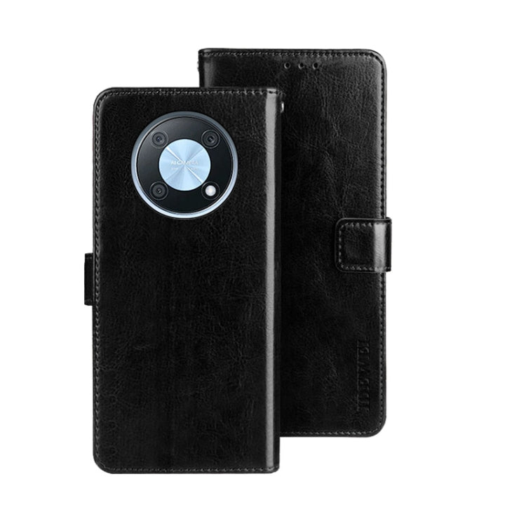 idewei Crazy Horse Texture Leather Phone Case, For Huawei nova Y90, For Infinix Note 12, For Infinix Note 12 Pro 4G