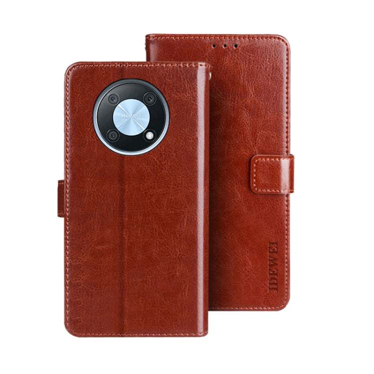 idewei Crazy Horse Texture Leather Phone Case, For Huawei nova Y90, For Infinix Note 12, For Infinix Note 12 Pro 4G