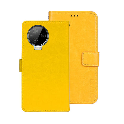 idewei Crazy Horse Texture Leather Phone Case, For Huawei nova Y90, For Infinix Note 12, For Infinix Note 12 Pro 4G
