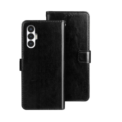 idewei Crazy Horse Texture Leather Phone Case, For Tecno Camon 19, For Tecno Pova 3, For Tecno Pova Neo 2