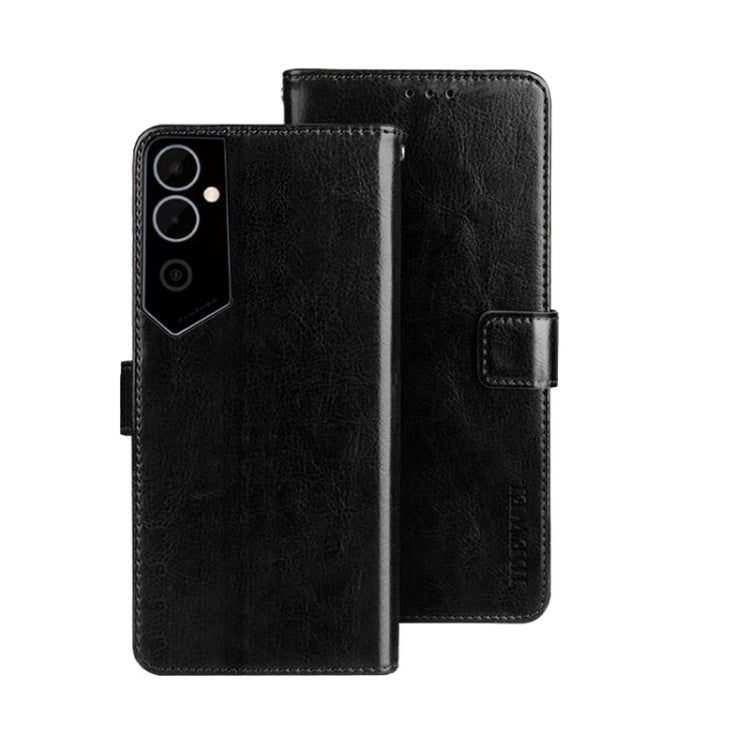 idewei Crazy Horse Texture Leather Phone Case, For Tecno Camon 19, For Tecno Pova 3, For Tecno Pova Neo 2