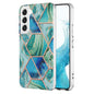 Electroplating IMD Splicing Dual-side Marble TPU Phone Case