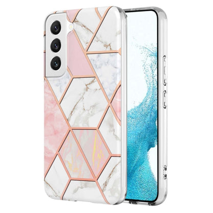 Electroplating IMD Splicing Dual-side Marble TPU Phone Case