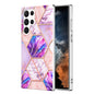 Electroplating IMD Splicing Dual-side Marble TPU Phone Case