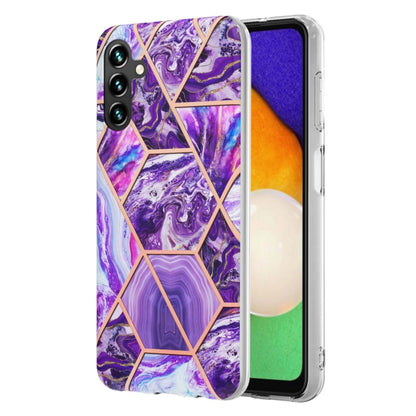 Electroplating IMD Splicing Dual-side Marble TPU Phone Case